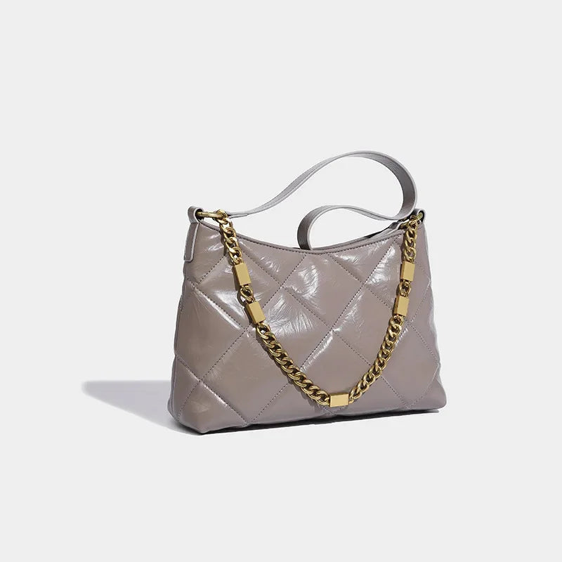 Shoulder French High-end Retro Women's Exquisite 2024 Small Fragrance Style Sub-bag Large Capacity Crossbody Bag