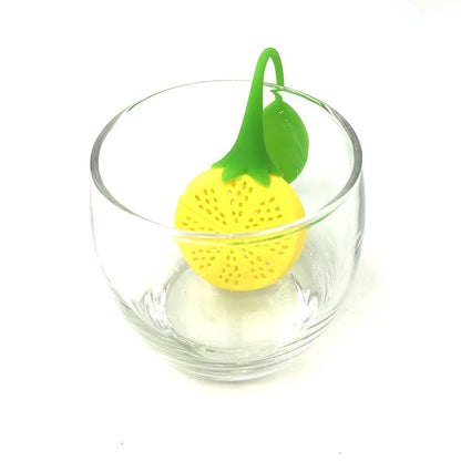 Silicone Strawberry Tea Infuser Teapot Tool Teabag Kettle Loose Tea leaf Strainer Ball Holder Herbal Spice Filter Kitchen Gadget