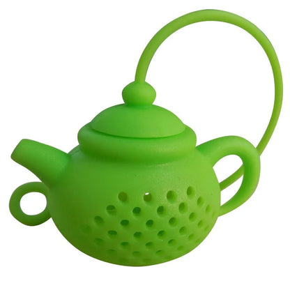 Silicone Teapot-Shape Tea Infuser Strainer Tea Bag Leaf Filter Diffuser Teaware Teapot Accessory Kitchen Gadget Creative