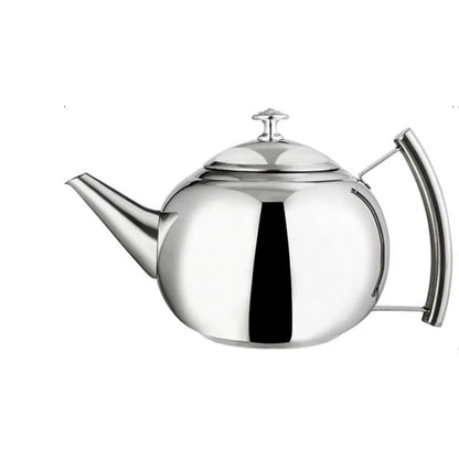 Silver Gold 2 L Teapot Sttainless Steel Kettle Hotel Hotel Restaurant Teapot Teapot Accessories Maker Kitchen Coffee