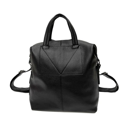 Simple All-match All-purpose Balck Backpacks Large Capacity Casual Commuter Shoulder Bag 2024 New Practical Bolsas Mujer
