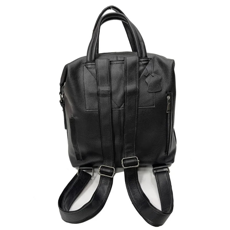 Simple All-match All-purpose Balck Backpacks Large Capacity Casual Commuter Shoulder Bag 2024 New Practical Bolsas Mujer