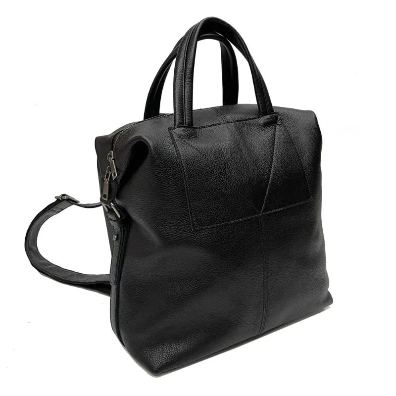 Simple All-match All-purpose Balck Backpacks Large Capacity Casual Commuter Shoulder Bag 2024 New Practical Bolsas Mujer