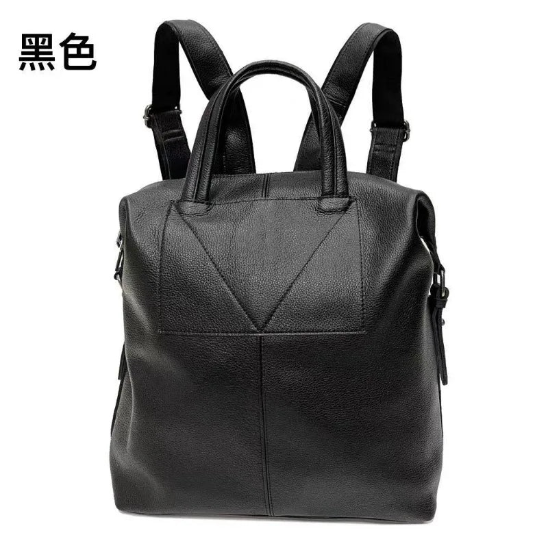 Simple All-match All-purpose Balck Backpacks Large Capacity Casual Commuter Shoulder Bag 2024 New Practical Bolsas Mujer