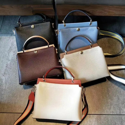 Simple All-match Single Shoulder Bag Women New 2024 Commuter Casual All-match Crossbody Handbags Large Capacity Bolsos Mujer