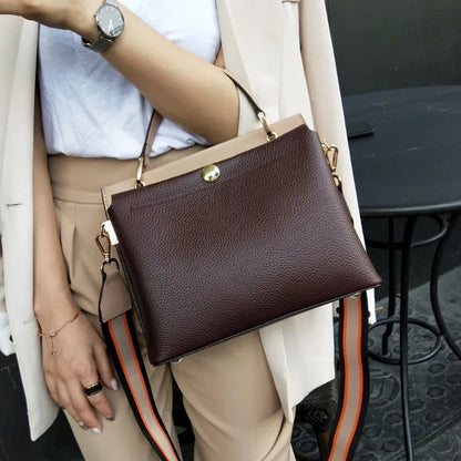 Simple All-match Single Shoulder Bag Women New 2024 Commuter Casual All-match Crossbody Handbags Large Capacity Bolsos Mujer