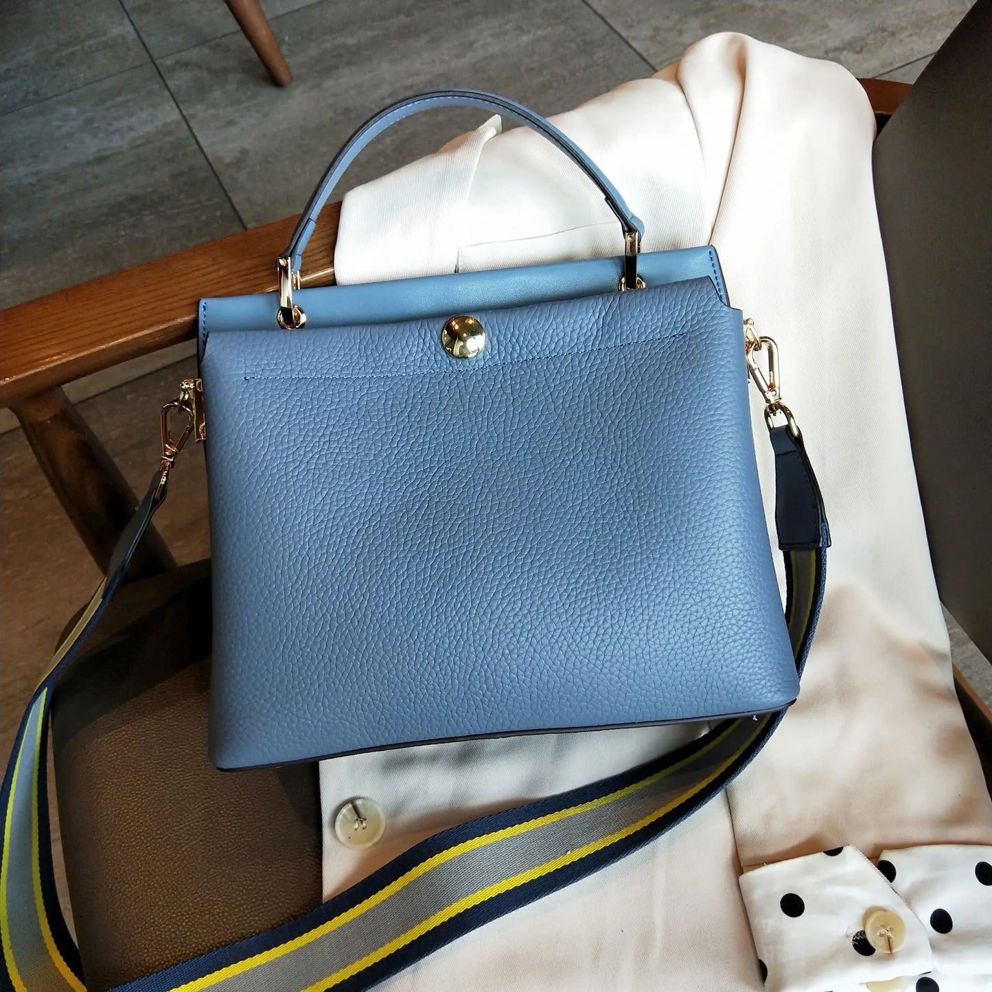 Simple All-match Single Shoulder Bag Women New 2024 Commuter Casual All-match Crossbody Handbags Large Capacity Bolsos Mujer