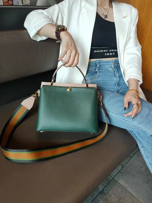 Simple All-match Single Shoulder Bag Women New 2024 Commuter Casual All-match Crossbody Handbags Large Capacity Bolsos Mujer
