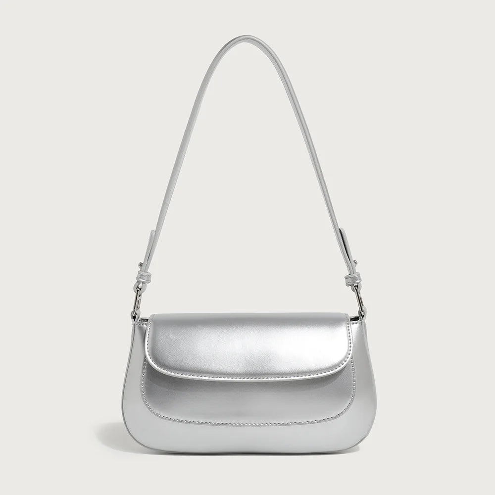 Simple All-match Underarm Shoulder Bag Women Fashion Commuter Elegant All-match Handbags Female Saddle Bags New Chic Bolsas