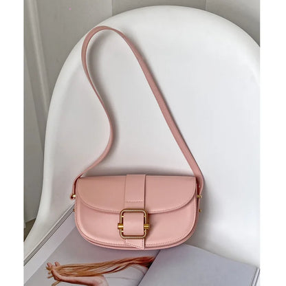 Simple Fashion All-match Underarm Shoulder Bags Elegant Casual Commuter Handbags Female Spring New Light Luxury Bolsas Mujer