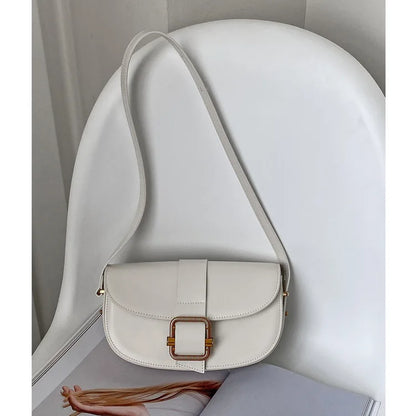 Simple Fashion All-match Underarm Shoulder Bags Elegant Casual Commuter Handbags Female Spring New Light Luxury Bolsas Mujer