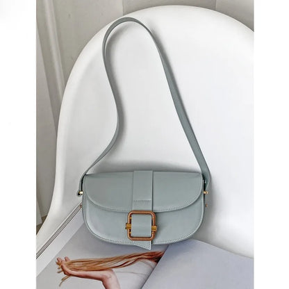 Simple Fashion All-match Underarm Shoulder Bags Elegant Casual Commuter Handbags Female Spring New Light Luxury Bolsas Mujer