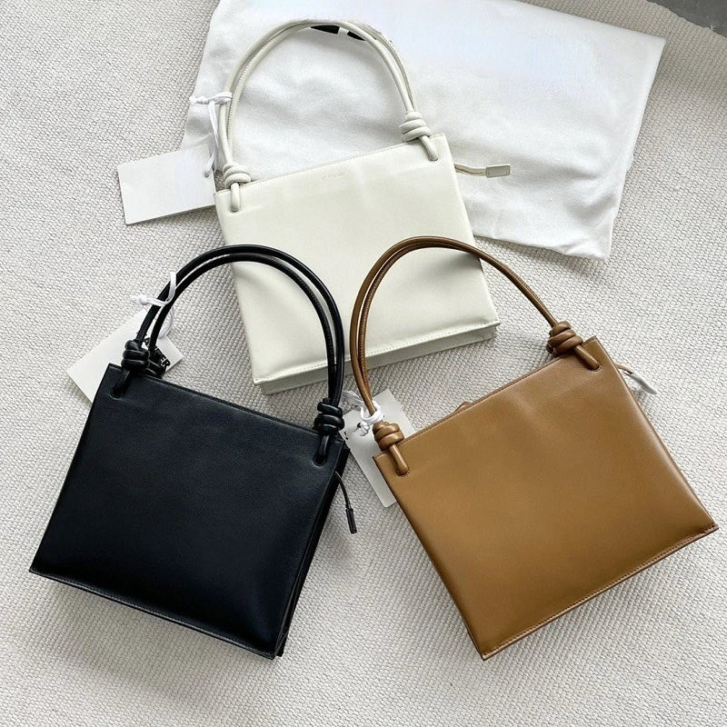 Simple Fashion Designer Kink Handbags Large Capacity Commuter Solid Color Shoulder Bags Purses 2024 New Office Lady Bolsas