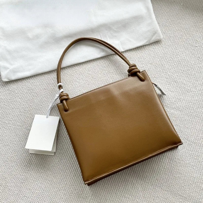 Simple Fashion Designer Kink Handbags Large Capacity Commuter Solid Color Shoulder Bags Purses 2024 New Office Lady Bolsas