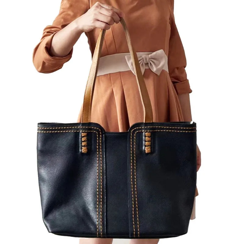 Simple Fashion Designer Luxury Tote Women Bags Large Capacity Commuter All-match Briefcase Casual Shopper Travel Handbags Purse