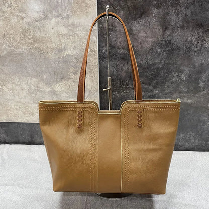 Simple Fashion Designer Luxury Tote Women Bags Large Capacity Commuter All-match Briefcase Casual Shopper Travel Handbags Purse