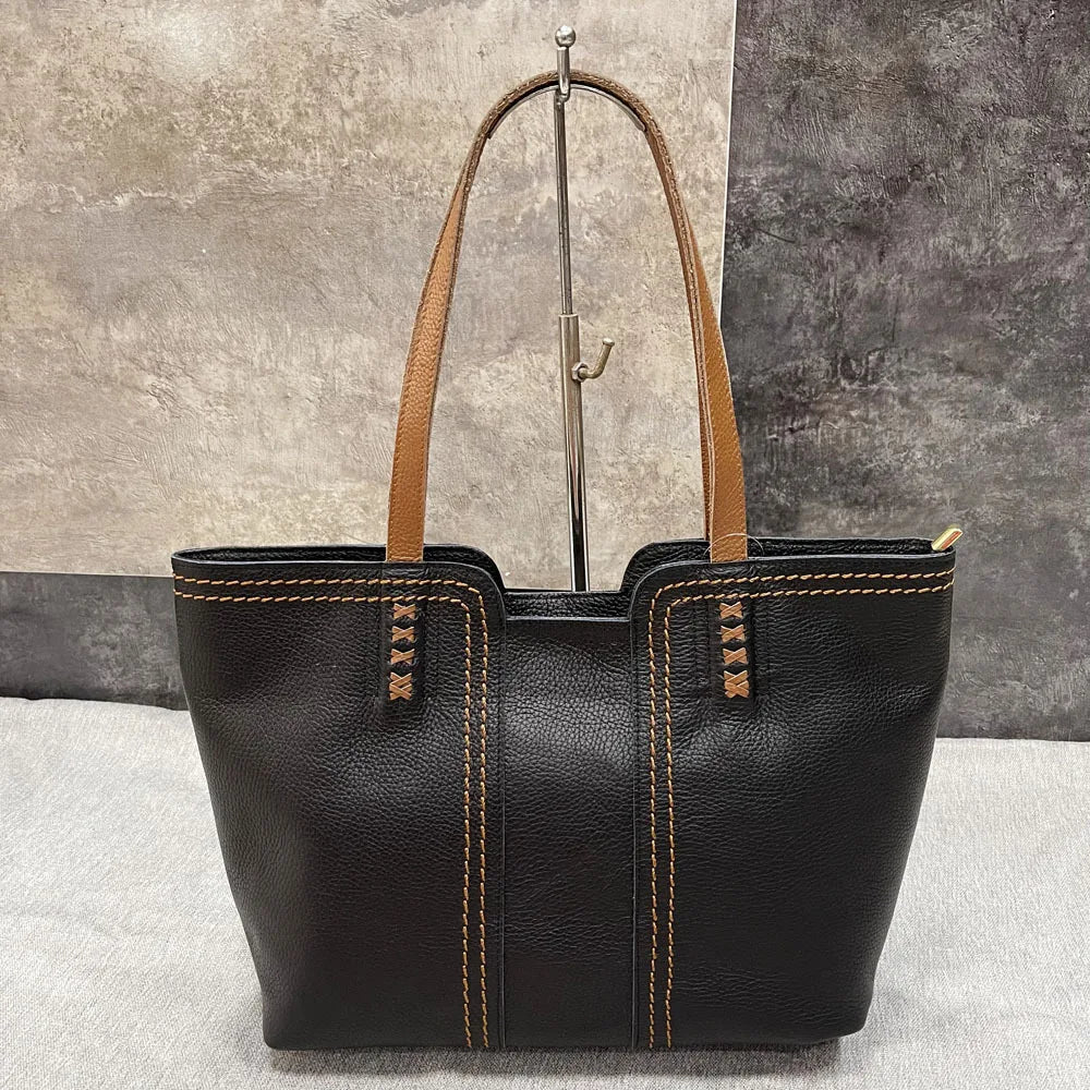 Simple Fashion Designer Luxury Tote Women Bags Large Capacity Commuter All-match Briefcase Casual Shopper Travel Handbags Purse