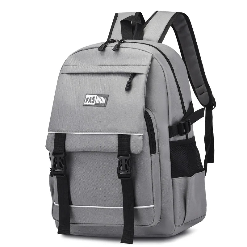 Simple Style Schoolbags Rolling Backpack for Boys Elementary Removable School Bag with Wheels Travel Trolley Bags