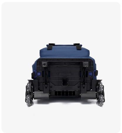 Simple Style Schoolbags Rolling Backpack for Boys Elementary Removable School Bag with Wheels Travel Trolley Bags