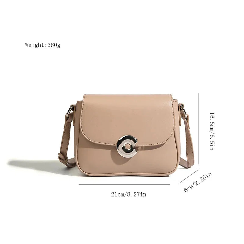 Simple Temperament Shoulder 2024 Fashion Small Square High-end Messenger Women's Armpit Bag