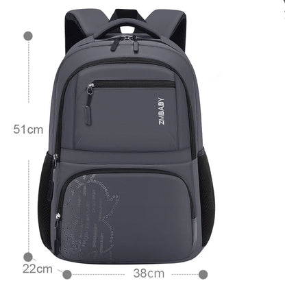 Simplicity Children backpack Orthopedic Schoolbags For Teenagers Boys Girls Nylon Kids Big School Bags Breathable Backpacks