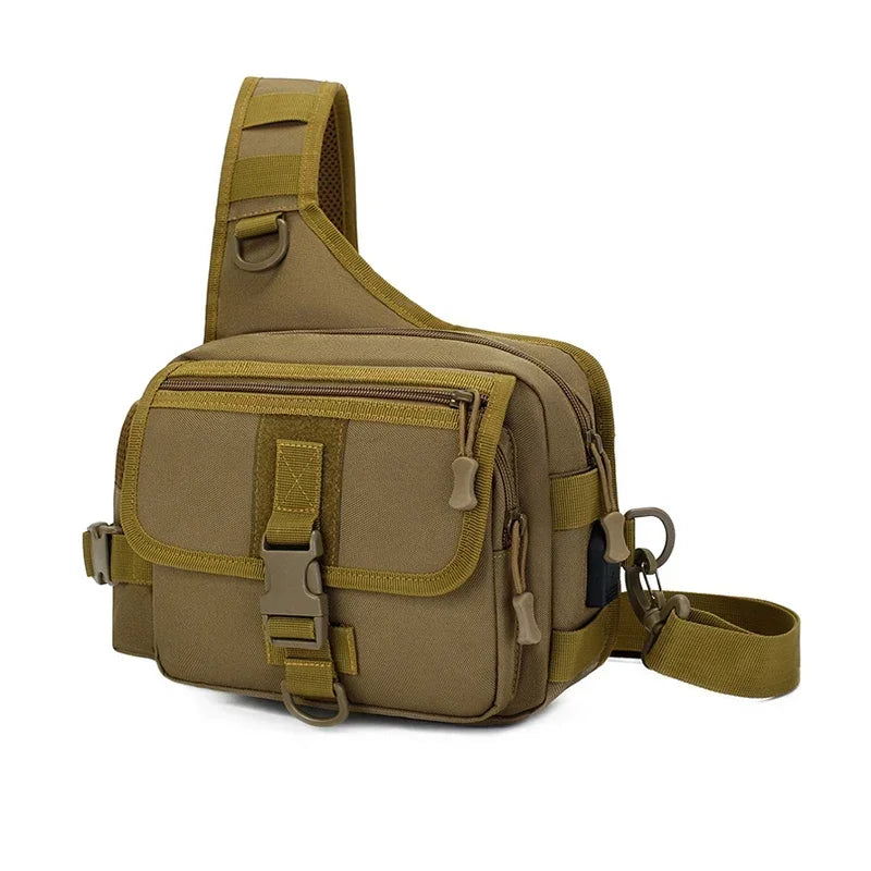 Single-shoulder Backpack Tactical Backpack Outdoor Fishing Bag Waterproof Multifunction Backpacks Hunting Backpack
