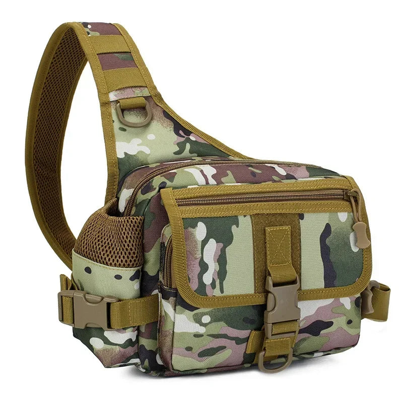 Single-shoulder Backpack Tactical Backpack Outdoor Fishing Bag Waterproof Multifunction Backpacks Hunting Backpack
