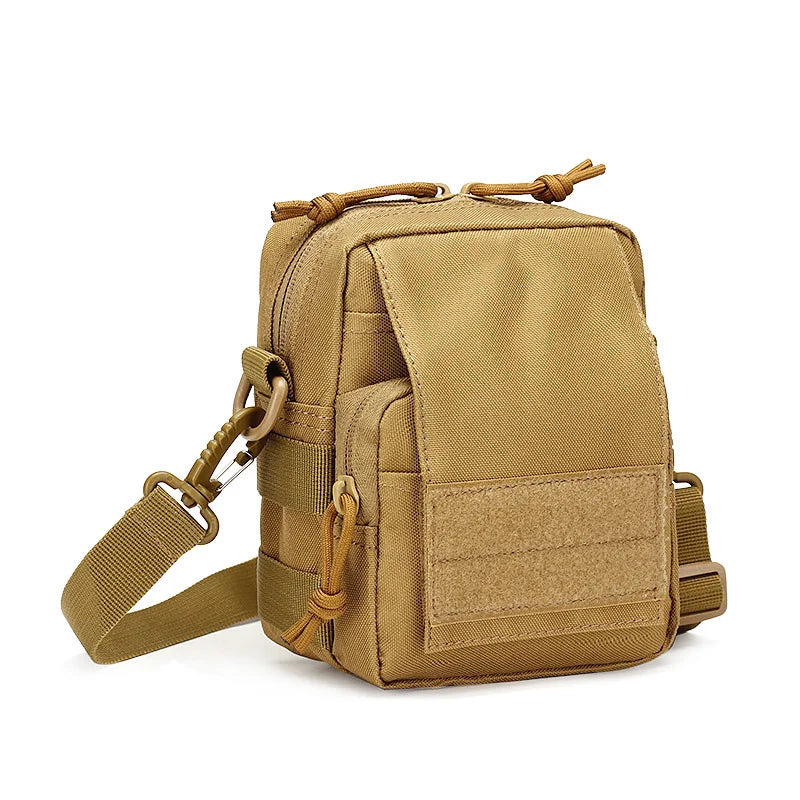 Single shoulder small hanging bag for men's camouflage waist bag, mobile phone crossbody bag