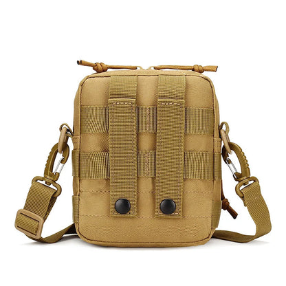 Single shoulder small hanging bag for men's camouflage waist bag, mobile phone crossbody bag