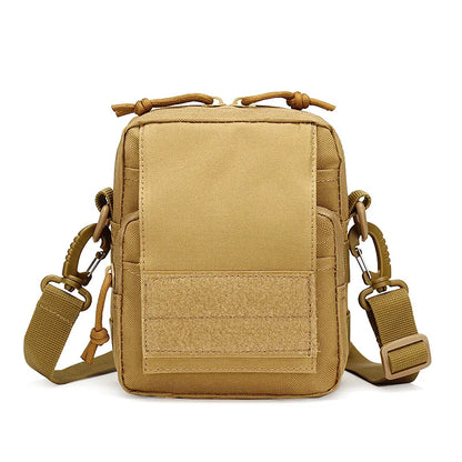 Single shoulder small hanging bag for men's camouflage waist bag, mobile phone crossbody bag