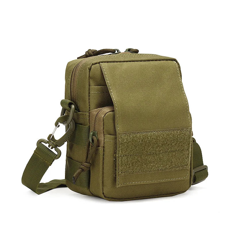 Single shoulder small hanging bag for men's camouflage waist bag, mobile phone crossbody bag