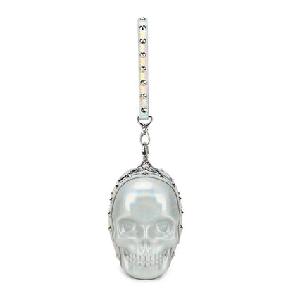 Skull Bag Personalized Bag Clutch Mini Bags Street Trend Punk Handbag Fashion Biker Bags Super Cool Halloween Thriller