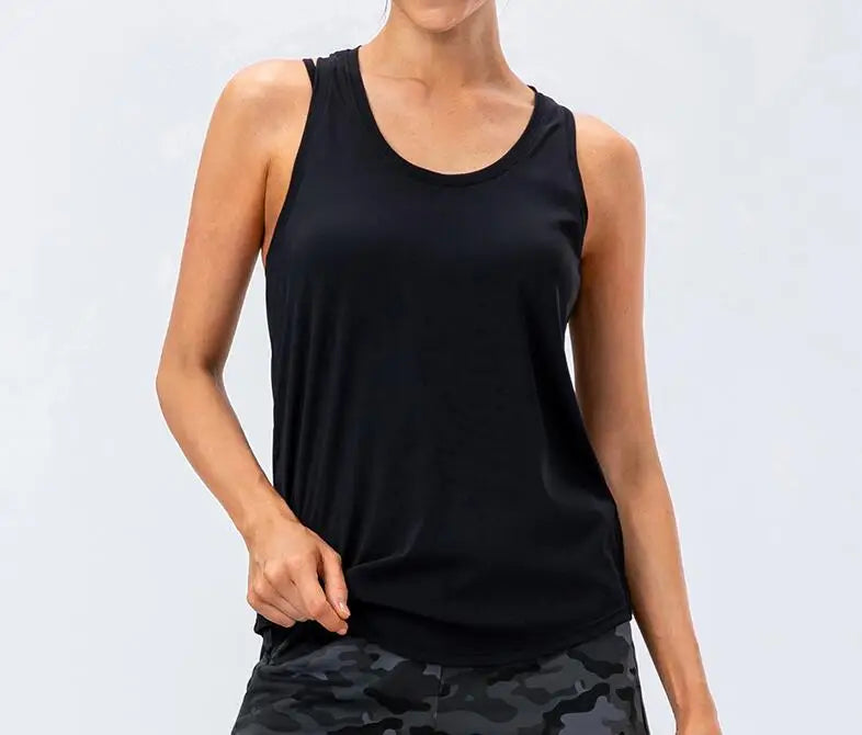 Sleeveless Women Workout Tank Tops for Gym Running Shirts Women Athletic Fitness Sporty Vest
