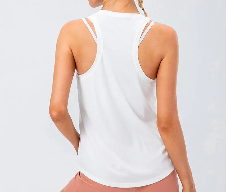 Sleeveless Women Workout Tank Tops for Gym Running Shirts Women Athletic Fitness Sporty Vest