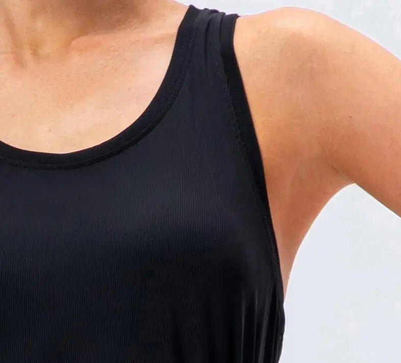 Sleeveless Women Workout Tank Tops for Gym Running Shirts Women Athletic Fitness Sporty Vest