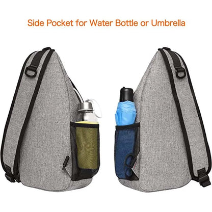 Sling Backpack, Multipurpose Crossbody Shoulder Bag Travel Hiking Daypack