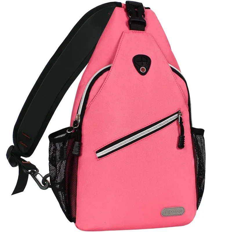 Sling Backpack, Multipurpose Crossbody Shoulder Bag Travel Hiking Daypack