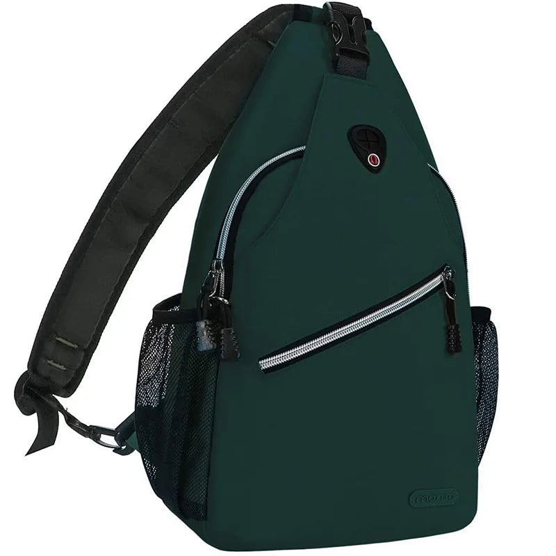 Sling Backpack, Multipurpose Crossbody Shoulder Bag Travel Hiking Daypack