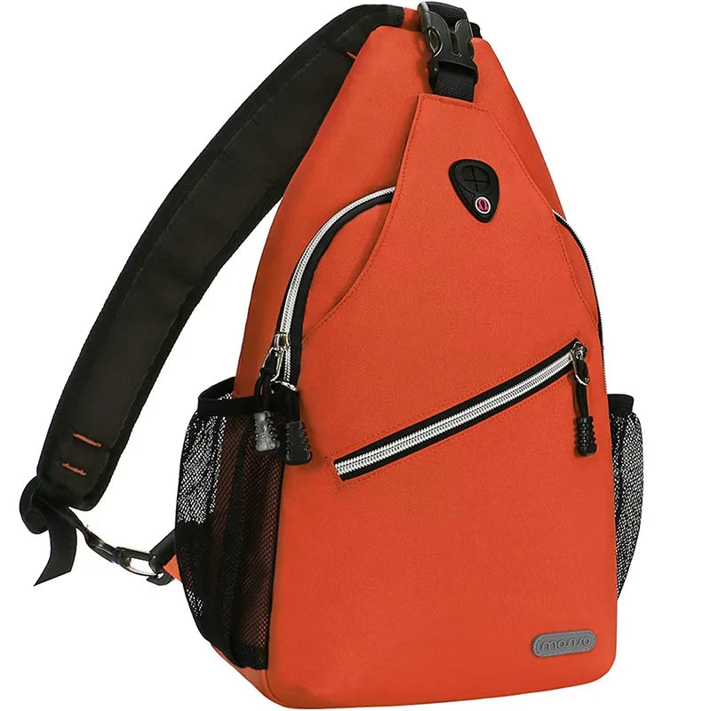 Sling Backpack, Multipurpose Crossbody Shoulder Bag Travel Hiking Daypack