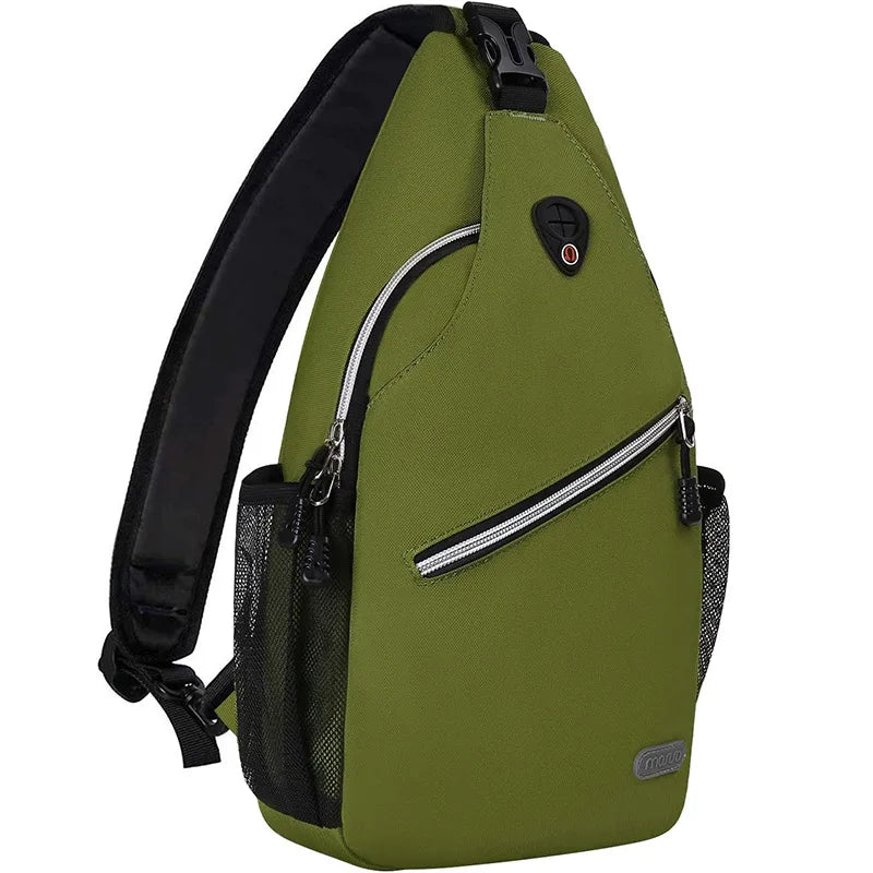 Sling Backpack, Multipurpose Crossbody Shoulder Bag Travel Hiking Daypack