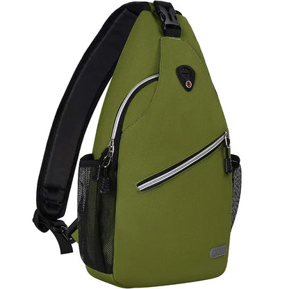 Sling Backpack, Multipurpose Crossbody Shoulder Bag Travel Hiking Daypack