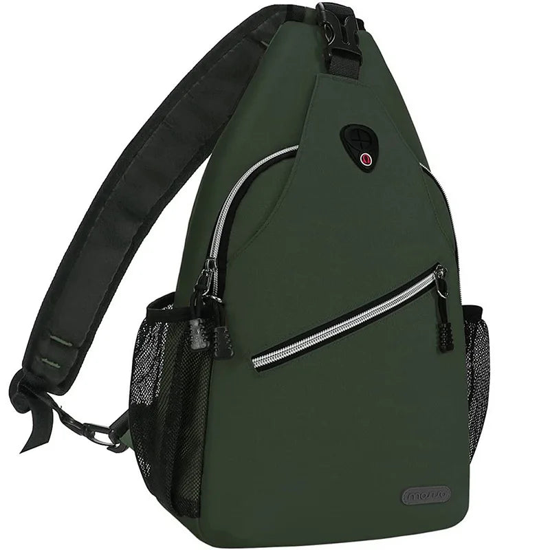 Sling Backpack, Multipurpose Crossbody Shoulder Bag Travel Hiking Daypack