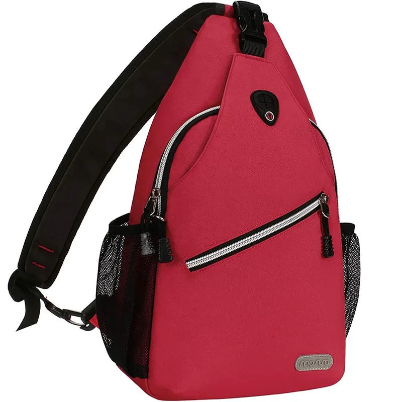 Sling Backpack, Multipurpose Crossbody Shoulder Bag Travel Hiking Daypack