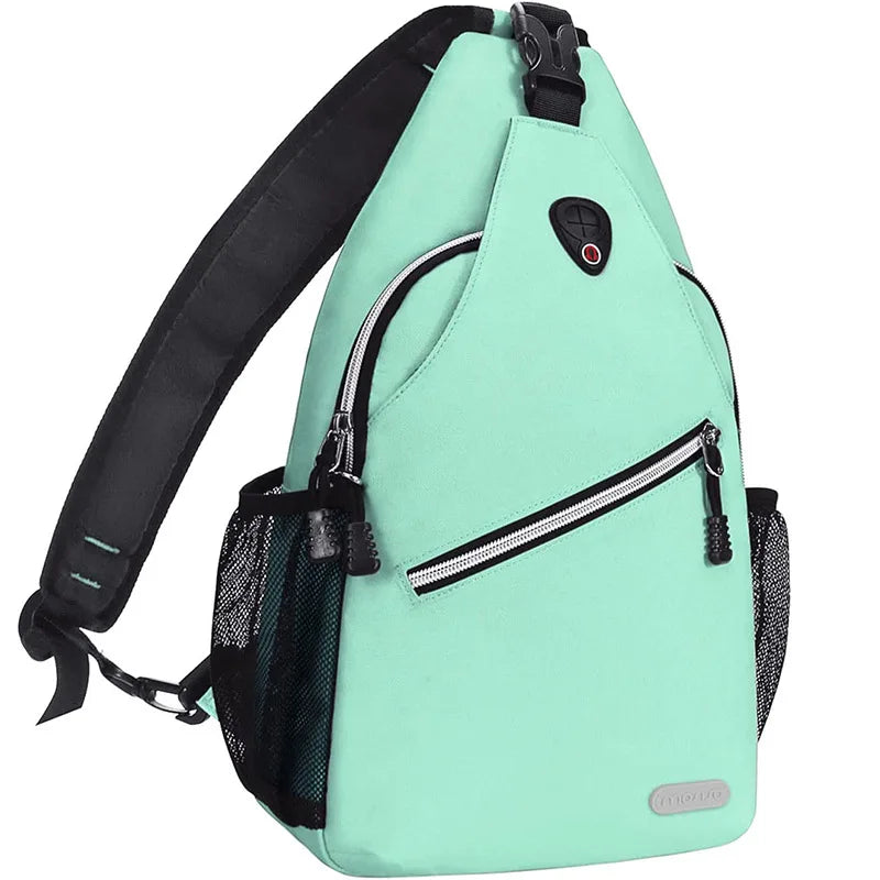 Sling Backpack, Multipurpose Crossbody Shoulder Bag Travel Hiking Daypack