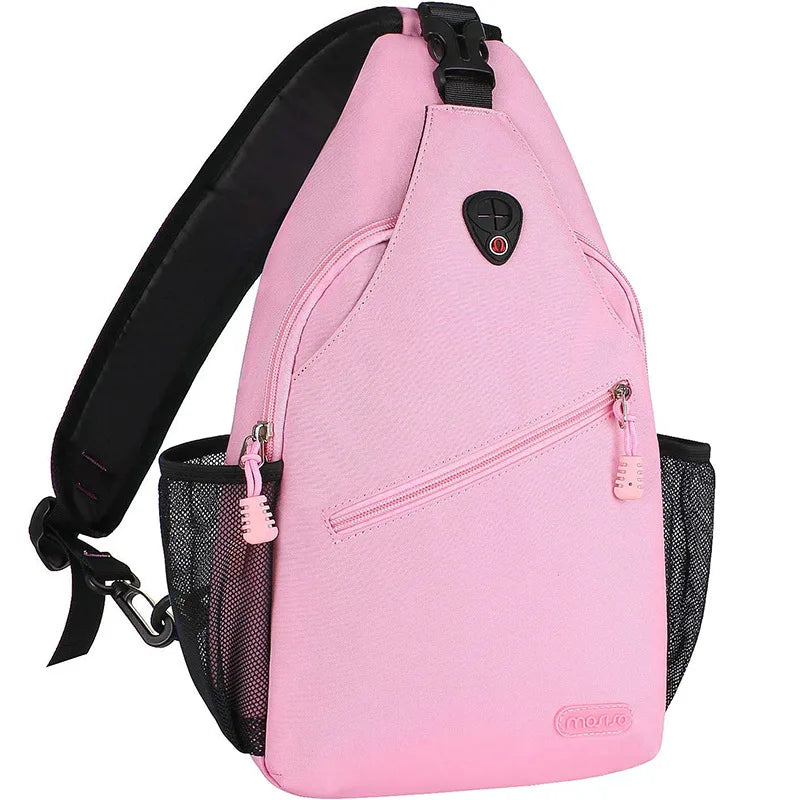 Sling Backpack, Multipurpose Crossbody Shoulder Bag Travel Hiking Daypack