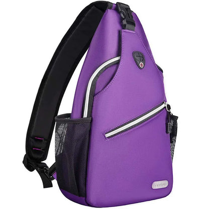 Sling Backpack, Multipurpose Crossbody Shoulder Bag Travel Hiking Daypack