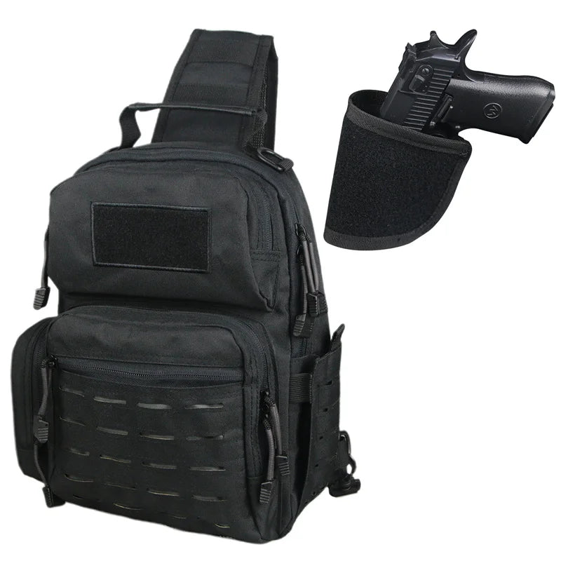 Sling Bag for Men Women Shoulder Backpack Chest Bags Crossbody Daypack for Hiking Camping Outdoor Trip