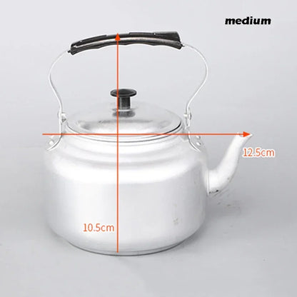 Small Aluminum Teapot  Portable Korean Rice Wine Jug Aluminum Alloy Teapot With Tea Strainer Home Gas Boiling Water Kettle
