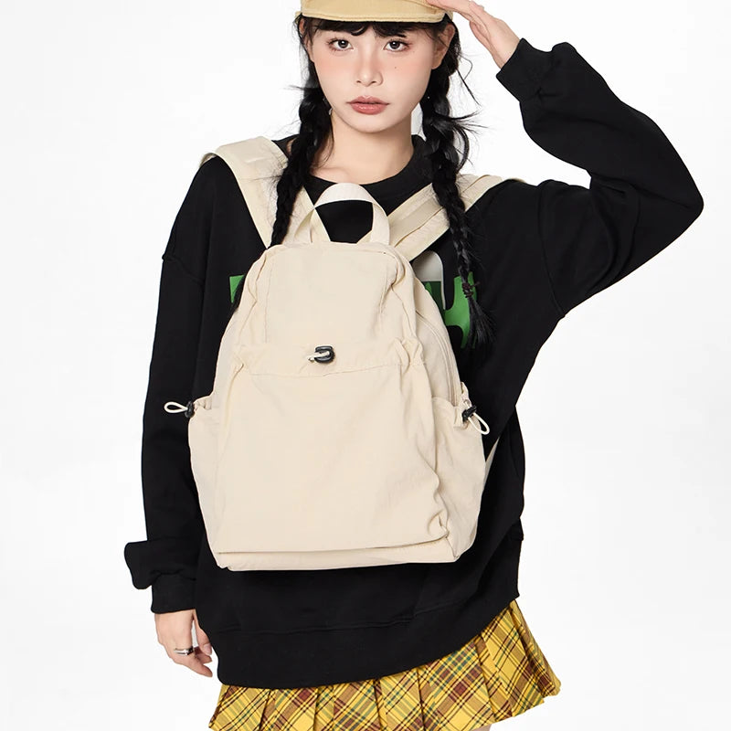 Small Backpack Nylon Cute School Bags For Girls Female Bag Casual Women Students Fashion Mini Men Male backpacks Travel
