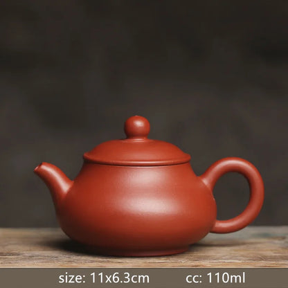 Small Capacity Dahongpao Beauty Teapot Yixing Purple Clay Filter Tea Infuser Chinese Tea Ceremony Supplies Traditional Teaware